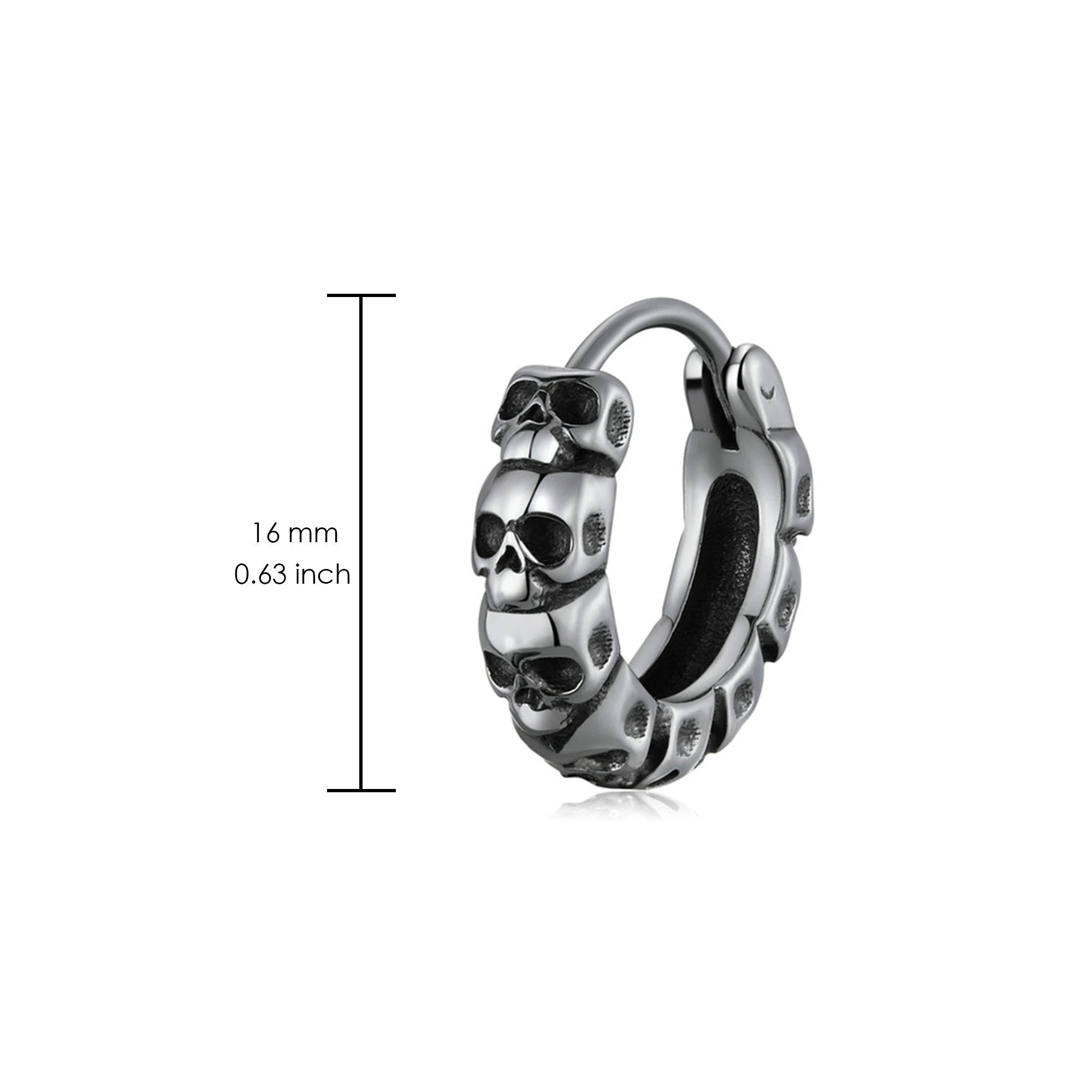 Gothic Style Skeleton Earrings