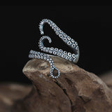 Octopus Tentacle Adjustable Ring