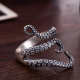 Octopus Tentacle Adjustable Ring