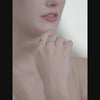 Cat with Long Tail Adjustable Ring