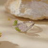 Color Changeable Rose Flower Adjustable Ring